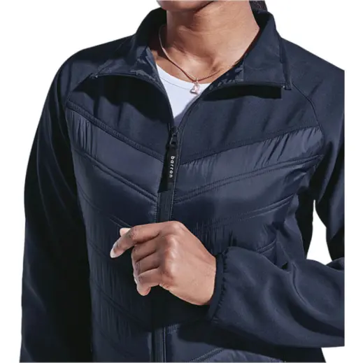 Ladies Melbourne Navy Zip